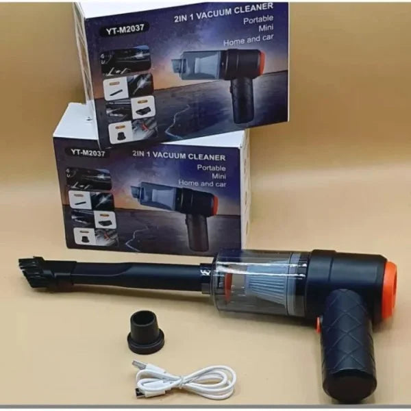 3 in 1 Portable Vacuum Cleaner Duster Blower Air Pump Wireless Handheld Clean