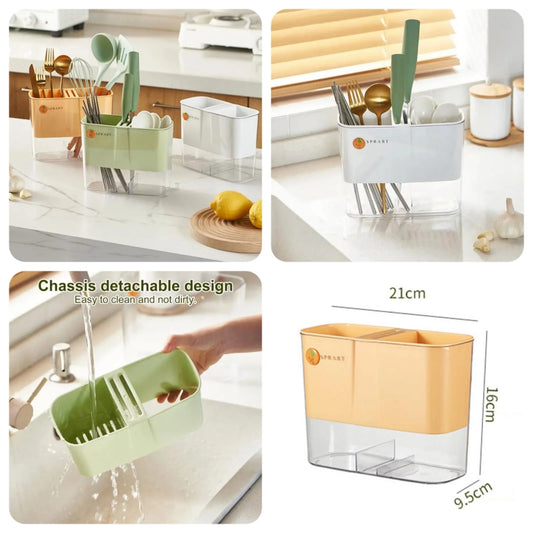 Acrylic Cutlery Holder for kitchen